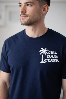 Girl Dad Club Cotton Graphic Tee