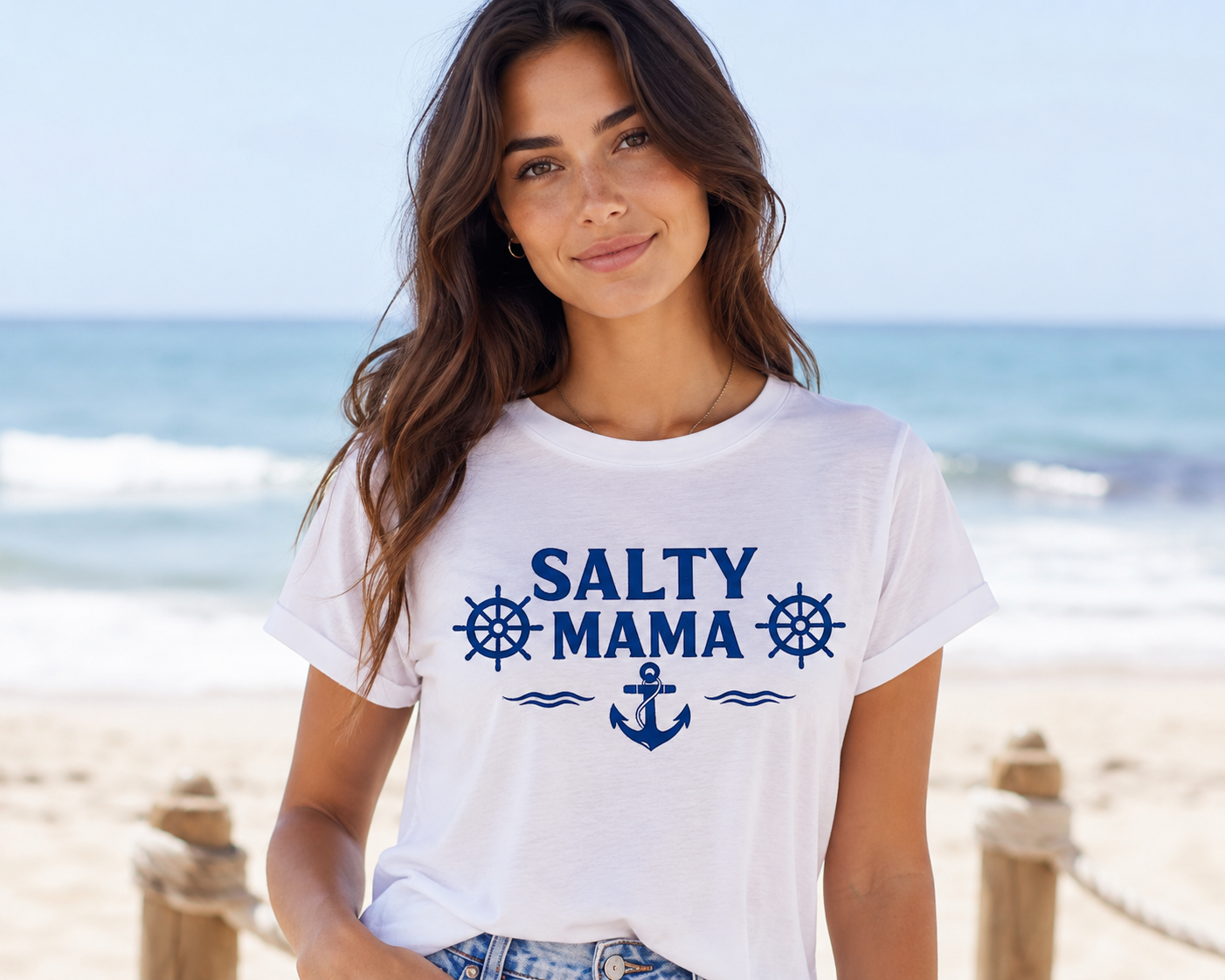 SALTY MAMA Graphic Tee
