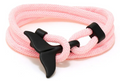 Salty Paradise Nautical Whale Tail Rope Bracelet & Necklace – Adjustable Coastal Jewelry