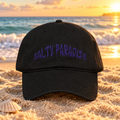 SALTY PARADISE Washed Unstructured Baseball Cap