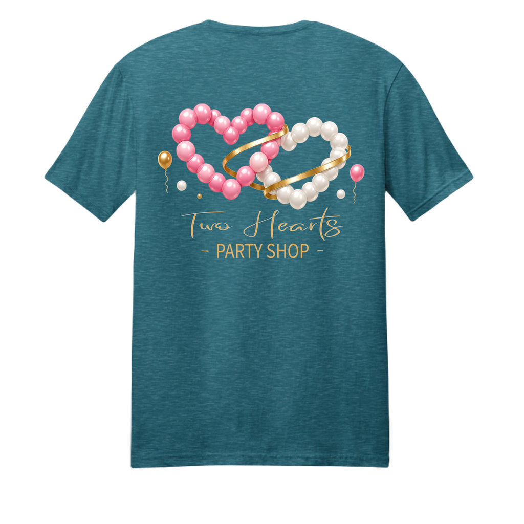 Heathered Teal - DM108 - BACK