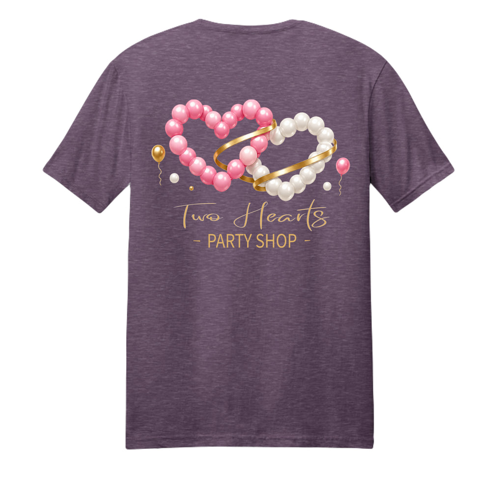 Heathered Eggplant - DM108 - BACK