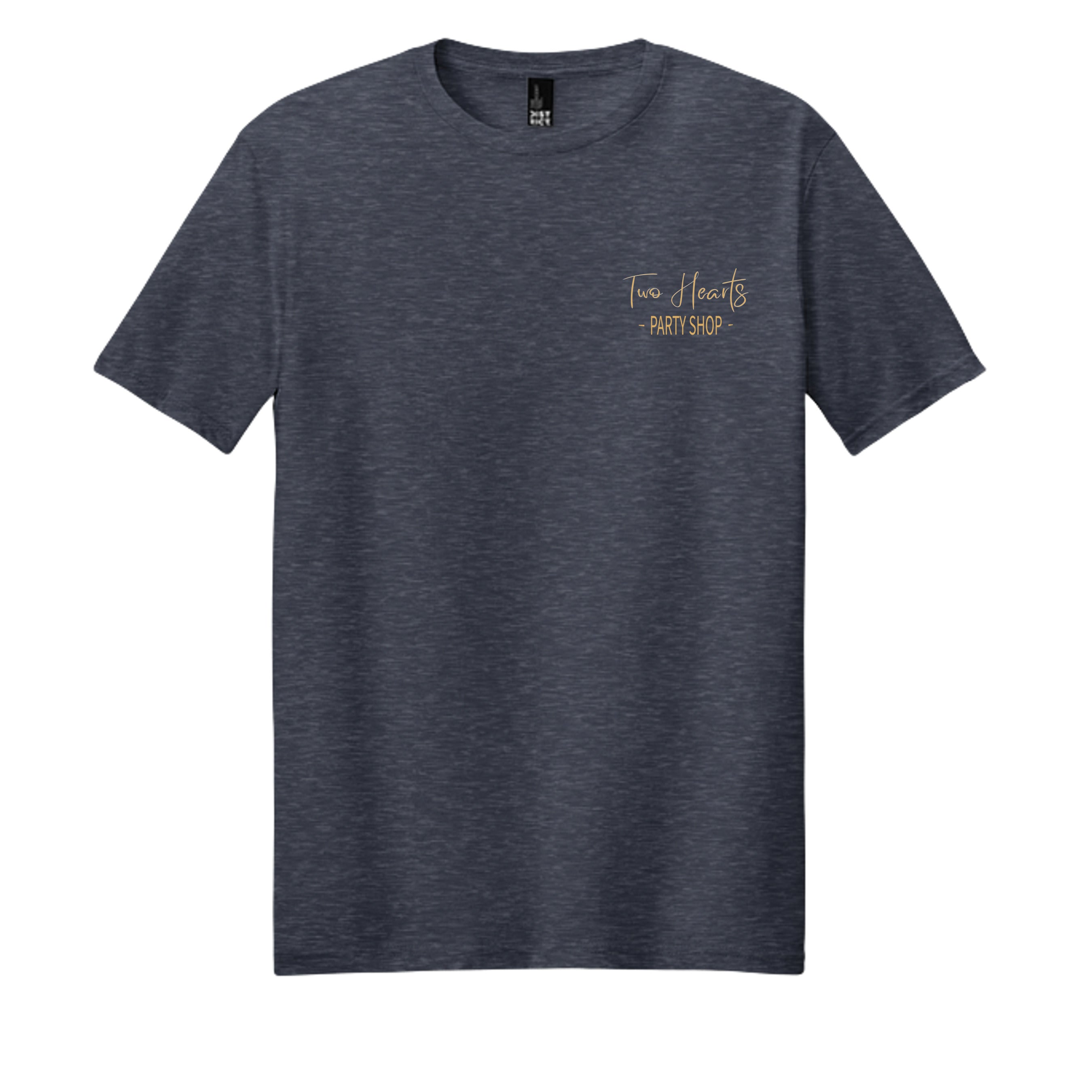 Heathered Navy - DM108 - FRONT
