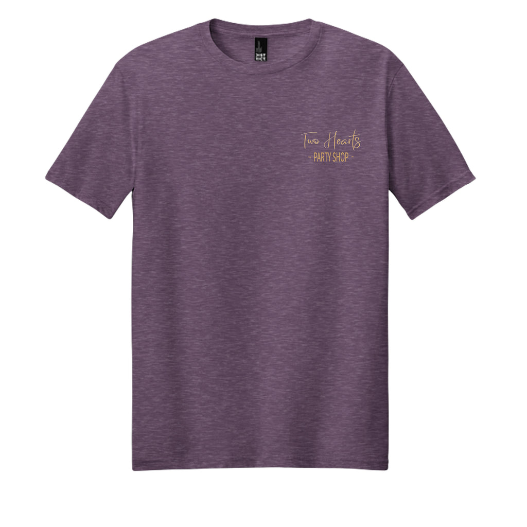 Heathered Eggplant - DM108 - FRONT