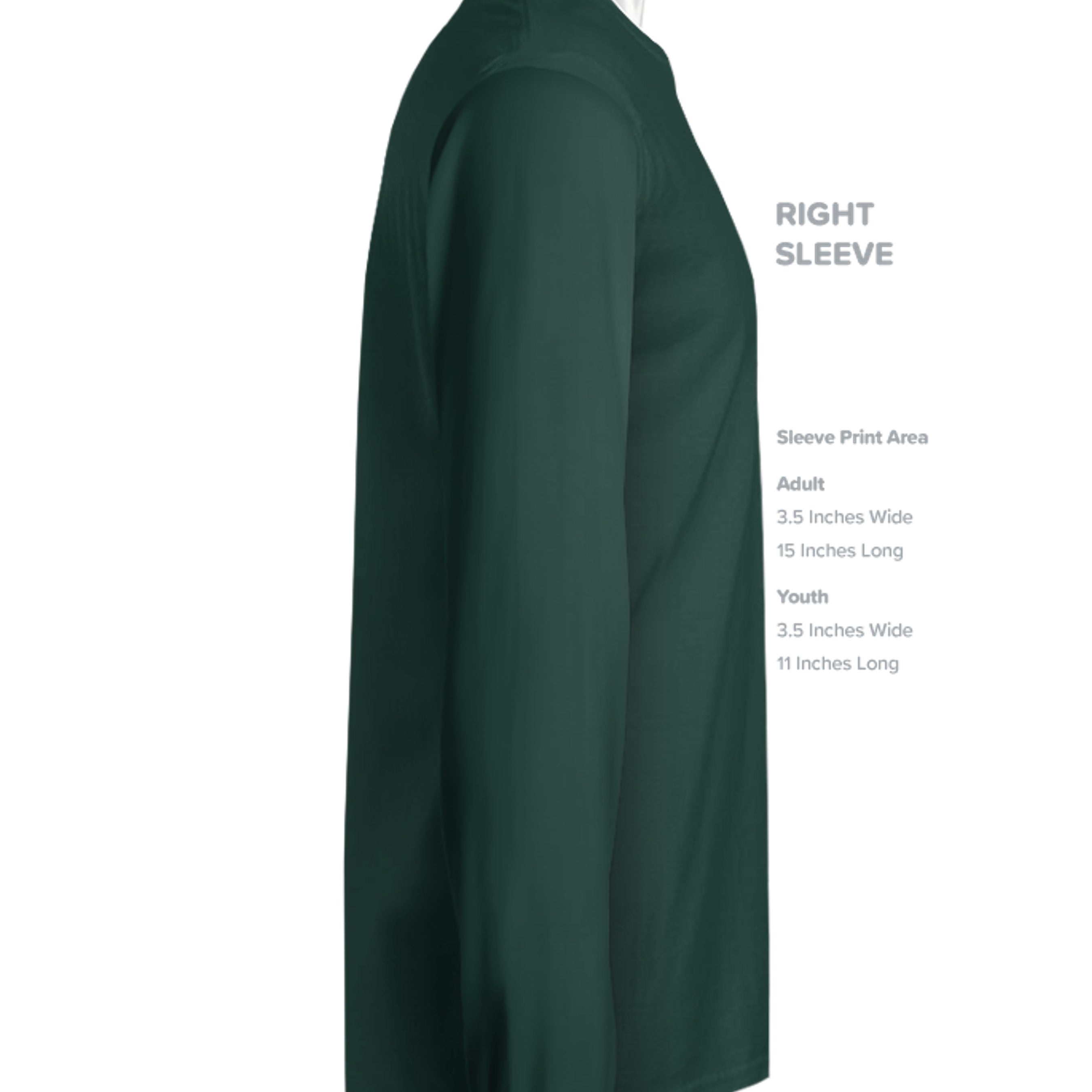 Dark Green - PC90 - SLEEVE_RIGHT