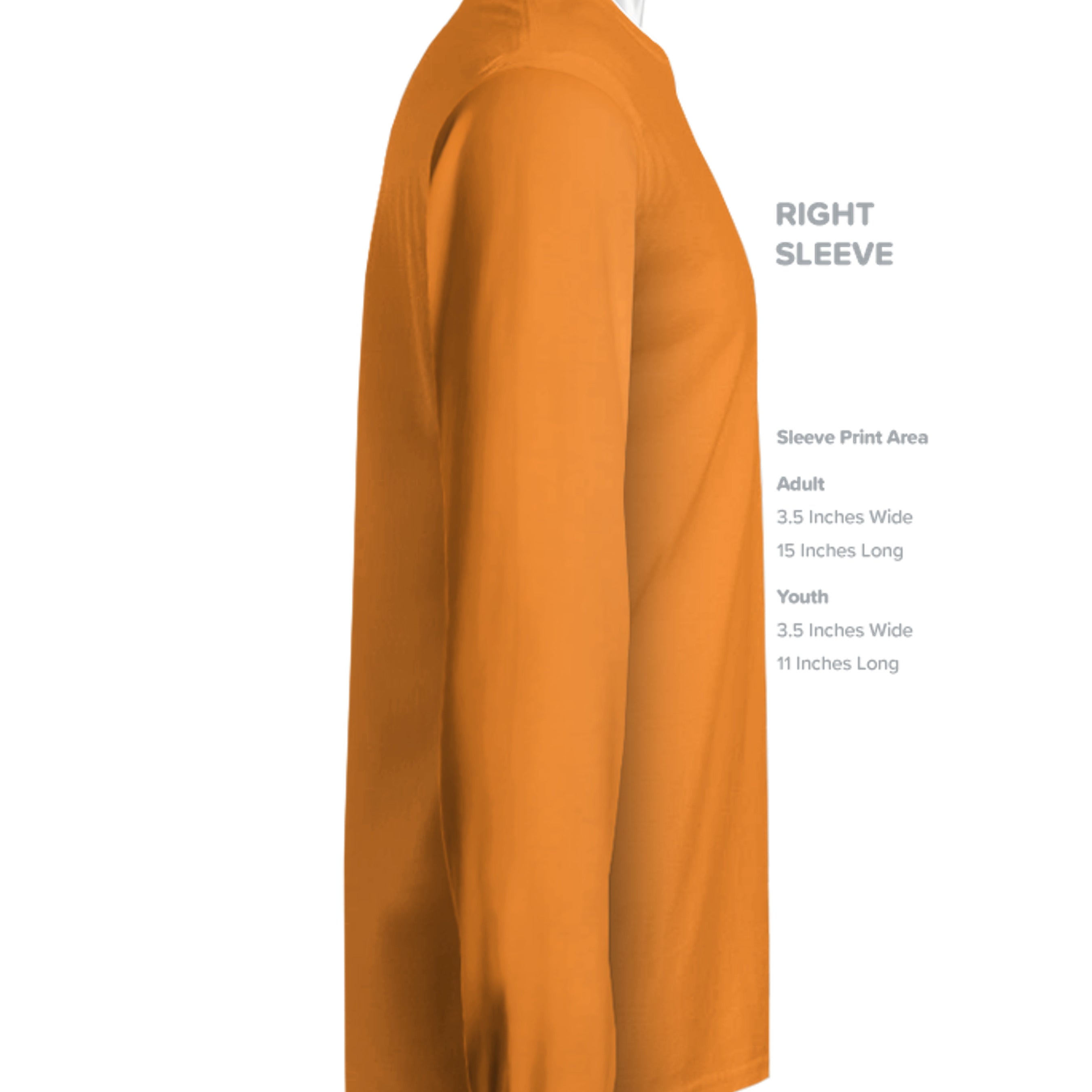 Safety Orange - PC90 - SLEEVE_RIGHT
