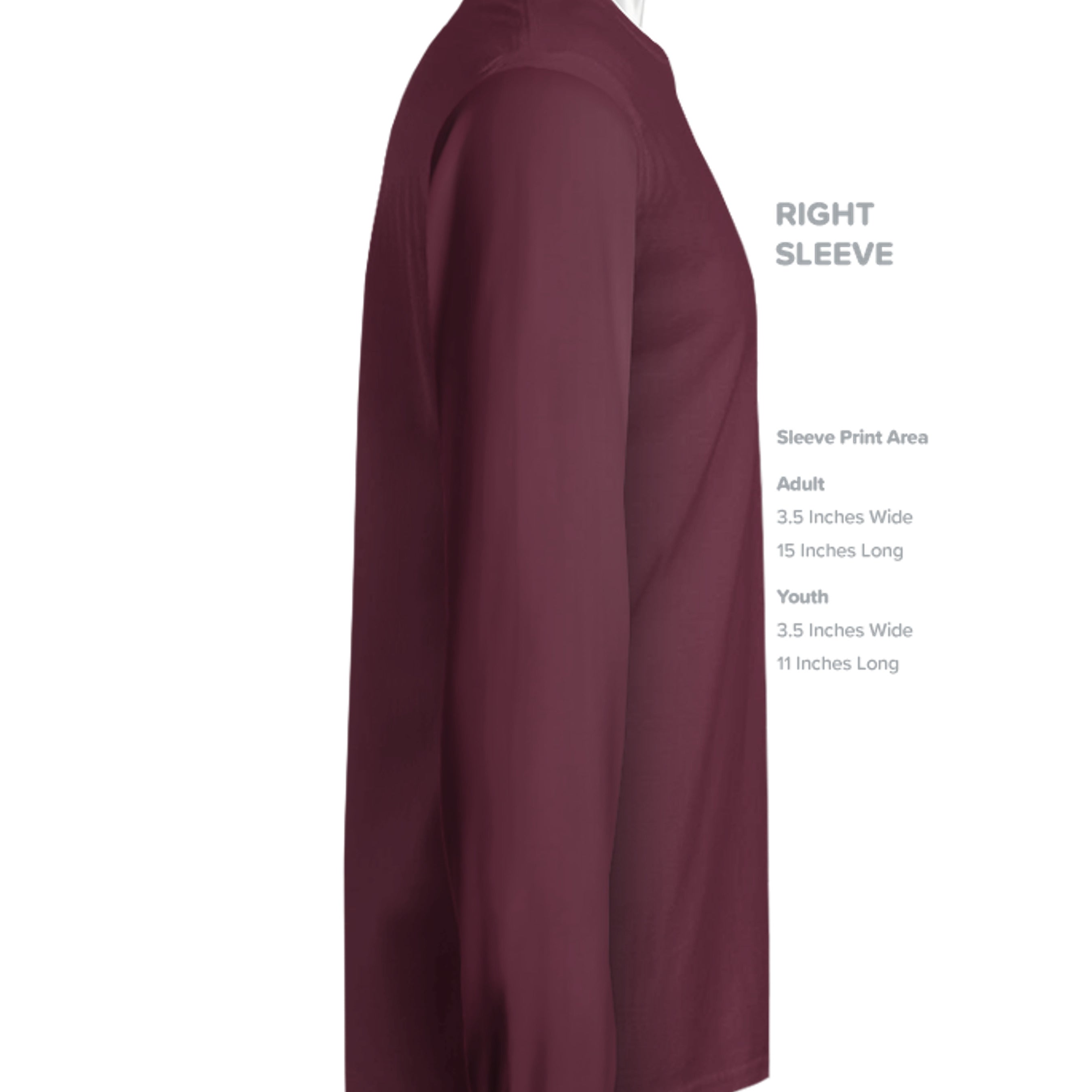 Maroon - PC90 - SLEEVE_RIGHT