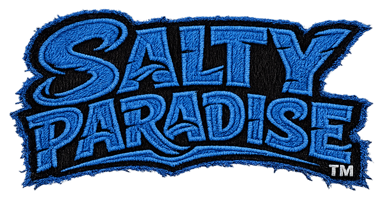 SALTY PARADISE LOGO PERFORMANCE HAT-FREE SHIPPING